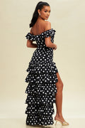 Polka Dot Ruffle Dress